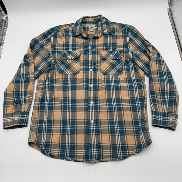 Pendleton Other - Vintage Pendleton Surf Pendleton Shirt Mens Medium Plaid Long Sleeve 100% Cotton